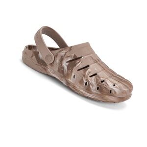 Rugged Shark Stylish Tan Men's Slip-On Sandals